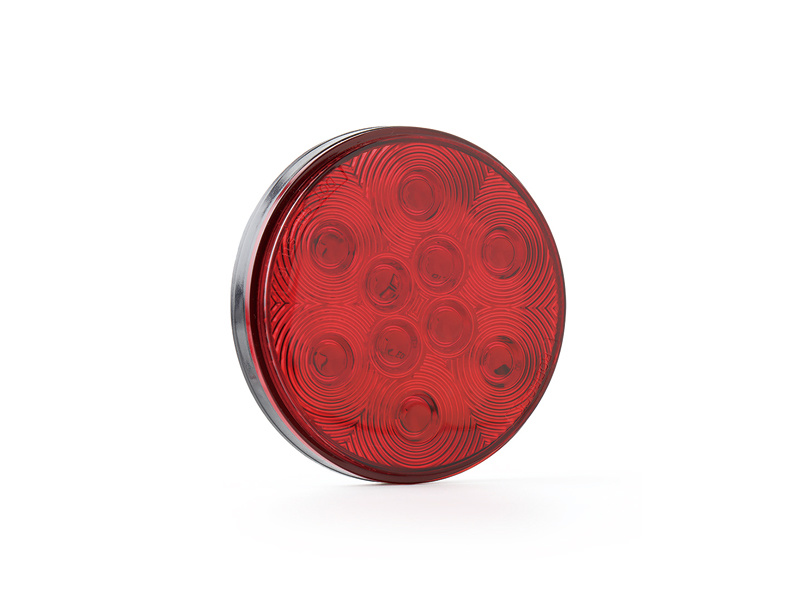 15.2060312 4'' LED Trailer Light- Red_Red Grommet