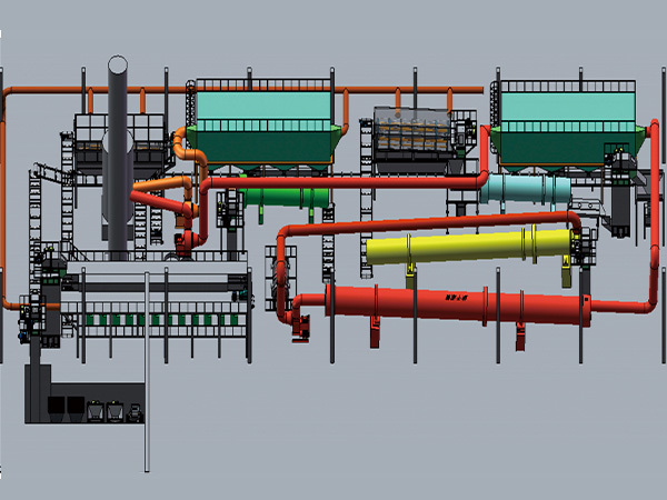 Twenty-Four Unit Compound Fertilizer Extrusion Granulation Production Line