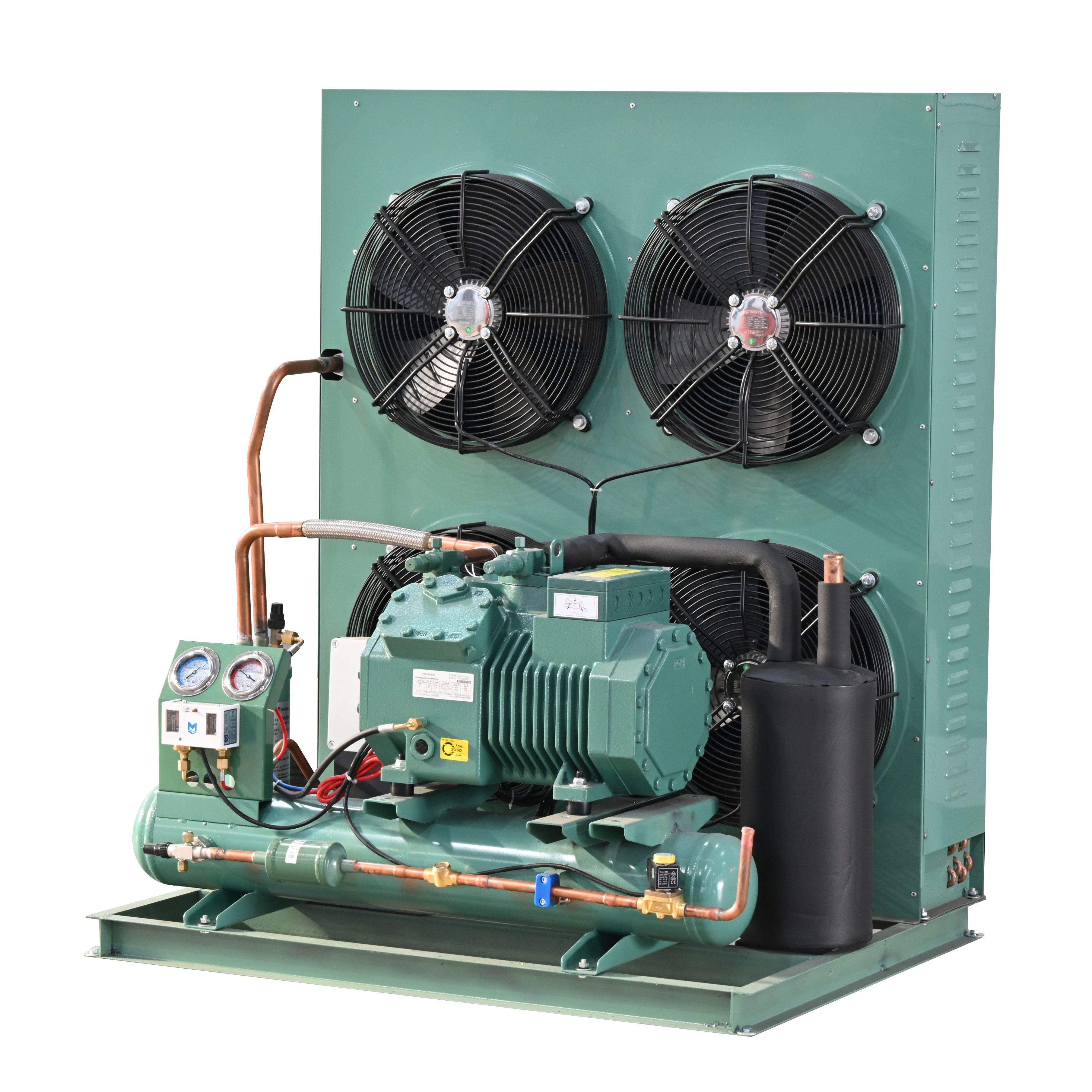 Air Cooled Condensing Unit with Bitzer Semi-hermetic Reciprocating Piston Compressor