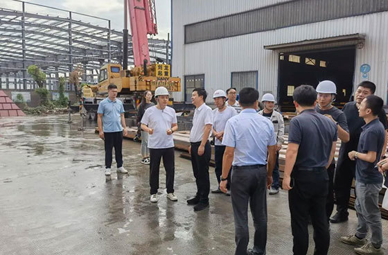 诸暨市领导赴友谊开展超低排放专题调研