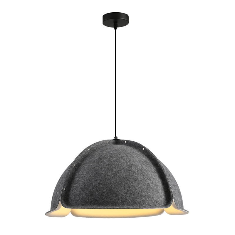Acoustic sound-absorbing lamp