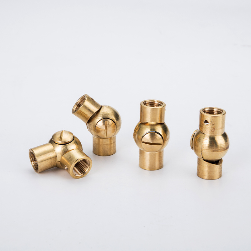 Lighting lamp fitting copper swivel joint for LED panel light