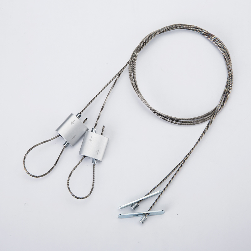 1.5M Led light hanging kits wire rope