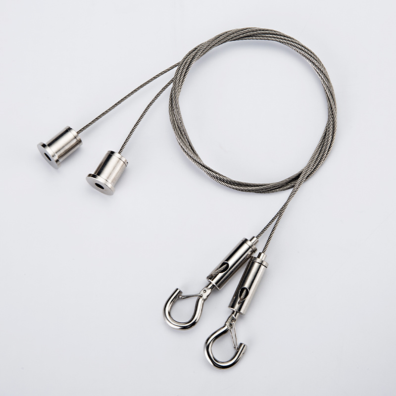 Ceiling Wire Cable Gripper Hanging Kit With Hook
