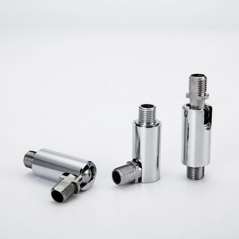Brass 90 Degree Swivel Joint With M8/M10 Thread For Lamp