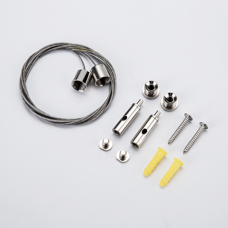 stainless steel suspension hanging kit for lighting