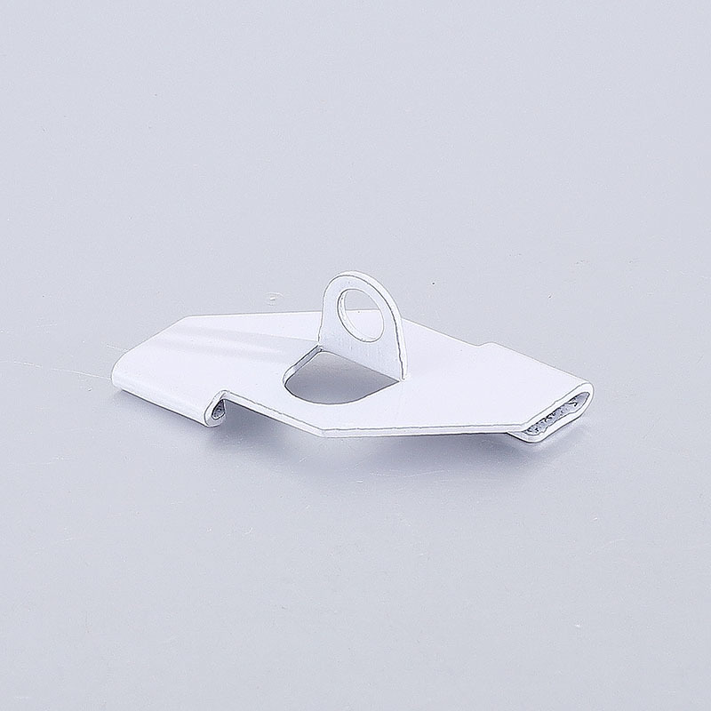 White T-Bar Twist Clip