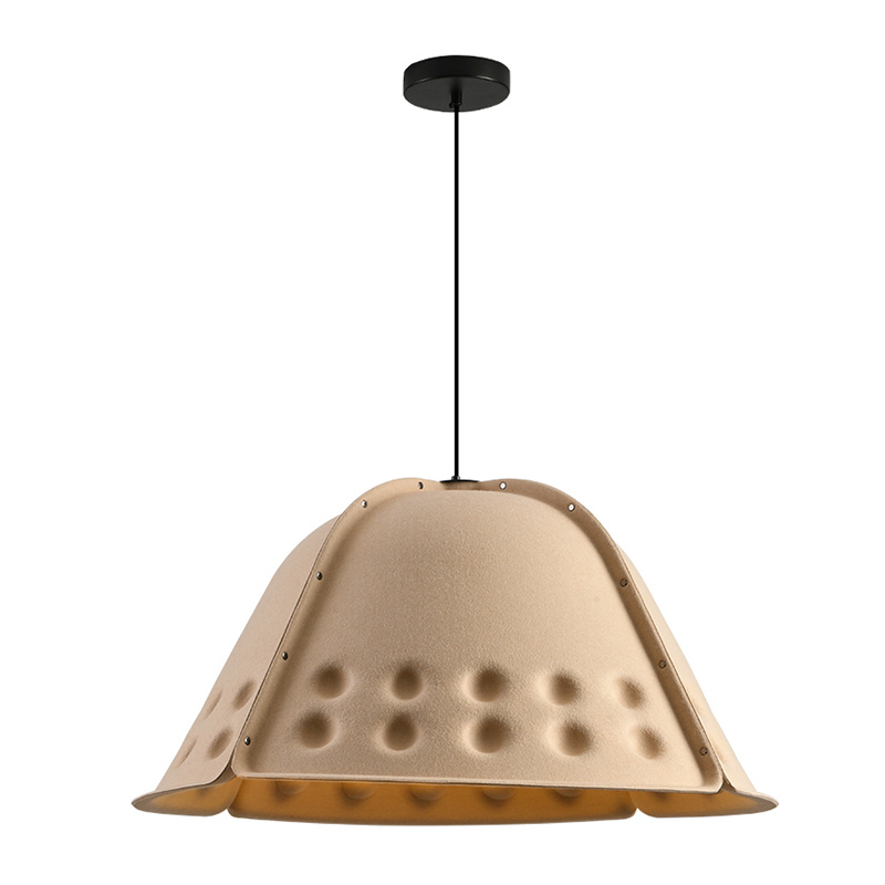 Acoustic sound-absorbing lamp