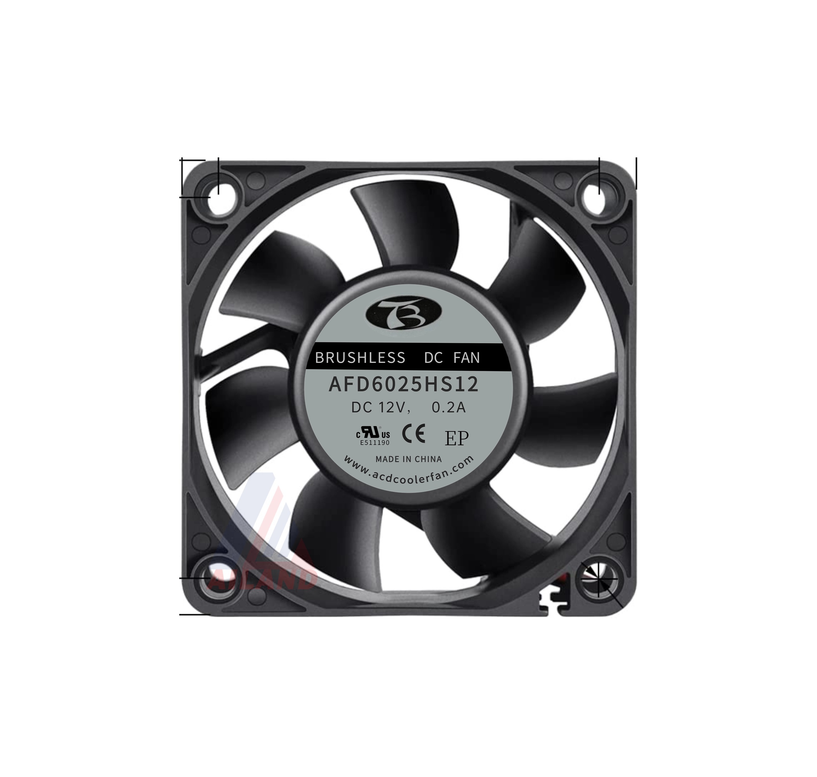 DC6025 DC Axial Fan