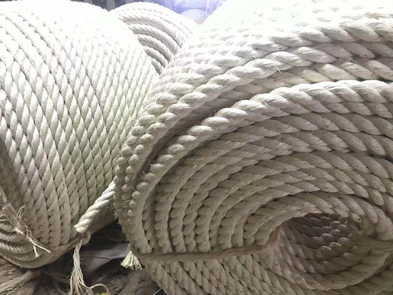 What is hemp rope made?