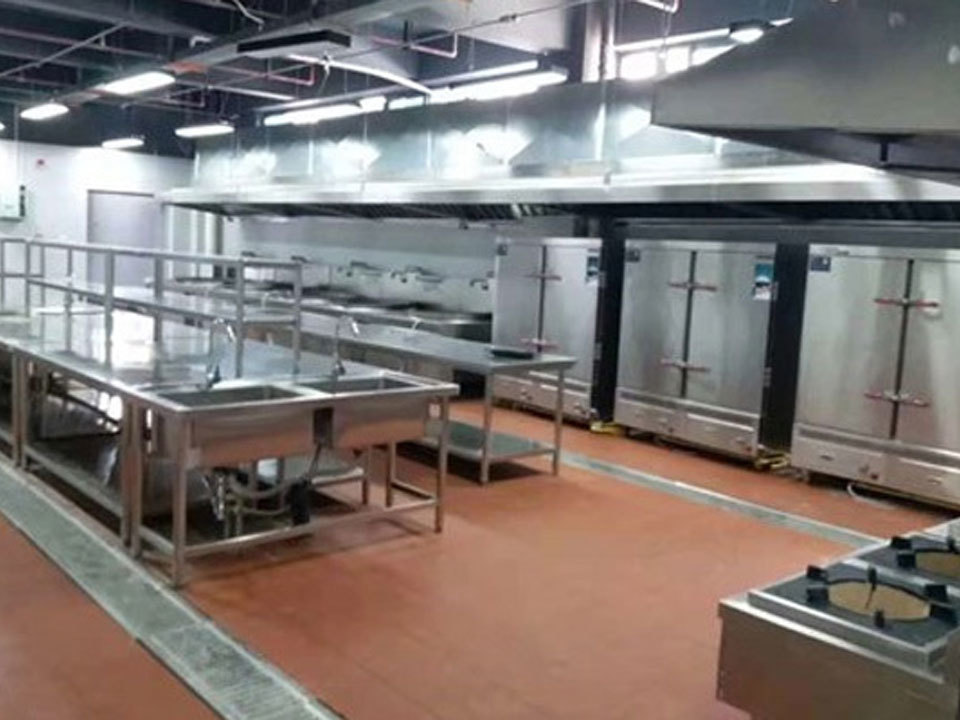 Central kitchen processing equipment