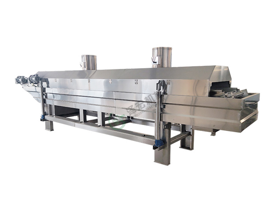 Electric heating continuous frying machine ZHYZ-DL