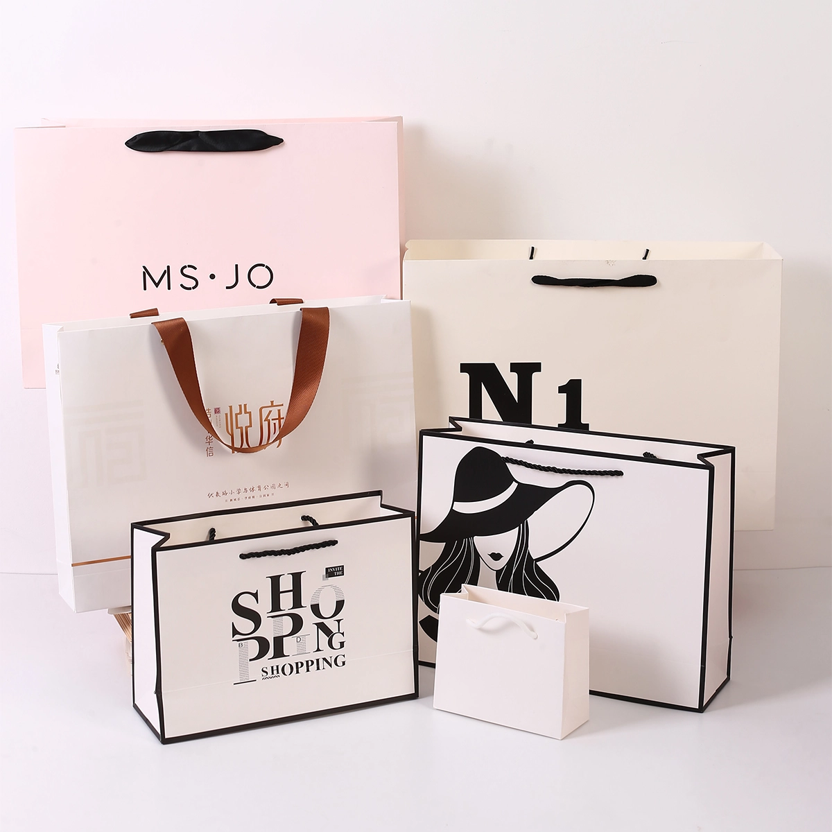 Luxury shopping bag