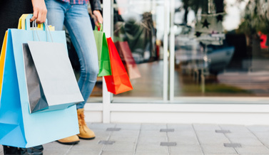 Boutique shopping bag
