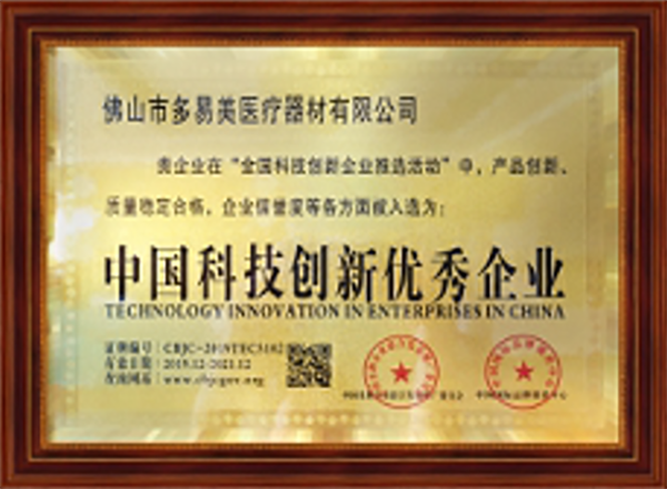 Chinese Outstanding Scientific and Technological Innovation Enterprise Chinese Outstanding Scientific and Technological Innovation Enterprise