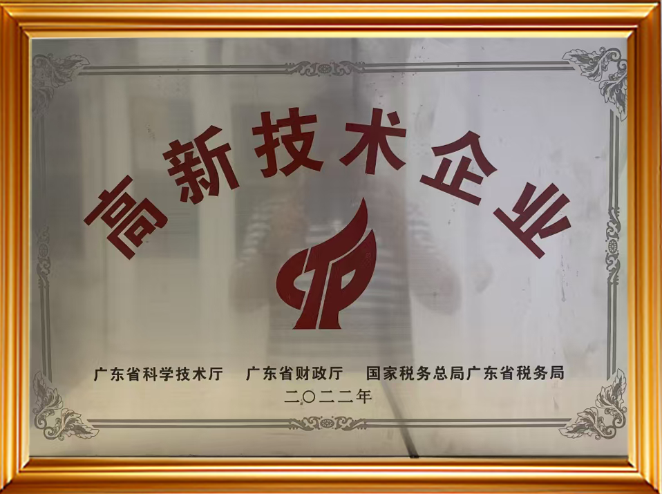 High and new technology enterprises High and new technology enterprises