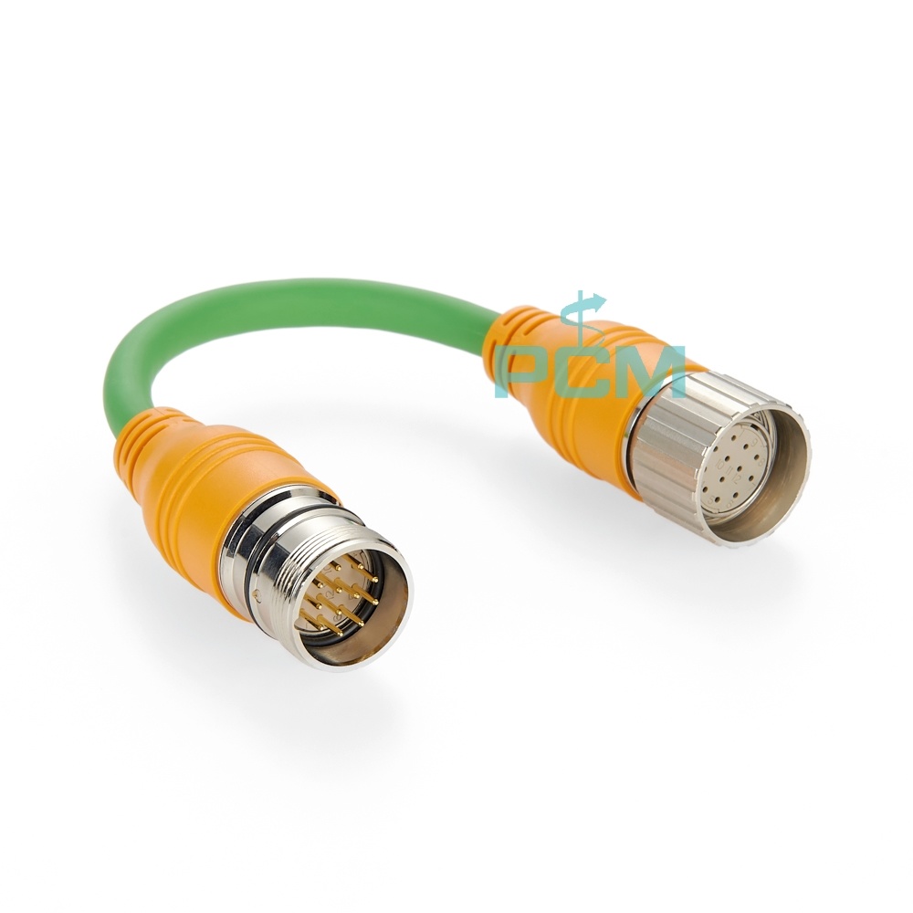 Incremental rotary encoder cable 12 Pin M23 Connector-Industrial ...