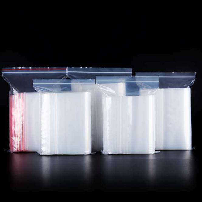 PE transparent self-sealing bag