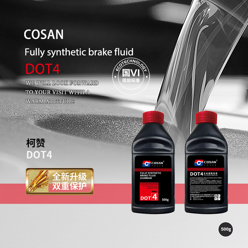 DOT4 fully synthetic brake fluid