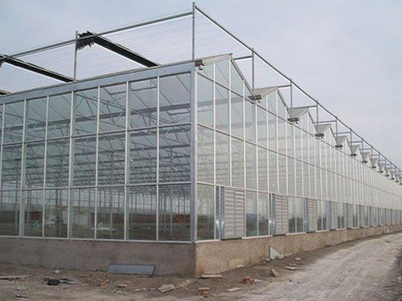 Structure of plastic greenhouse