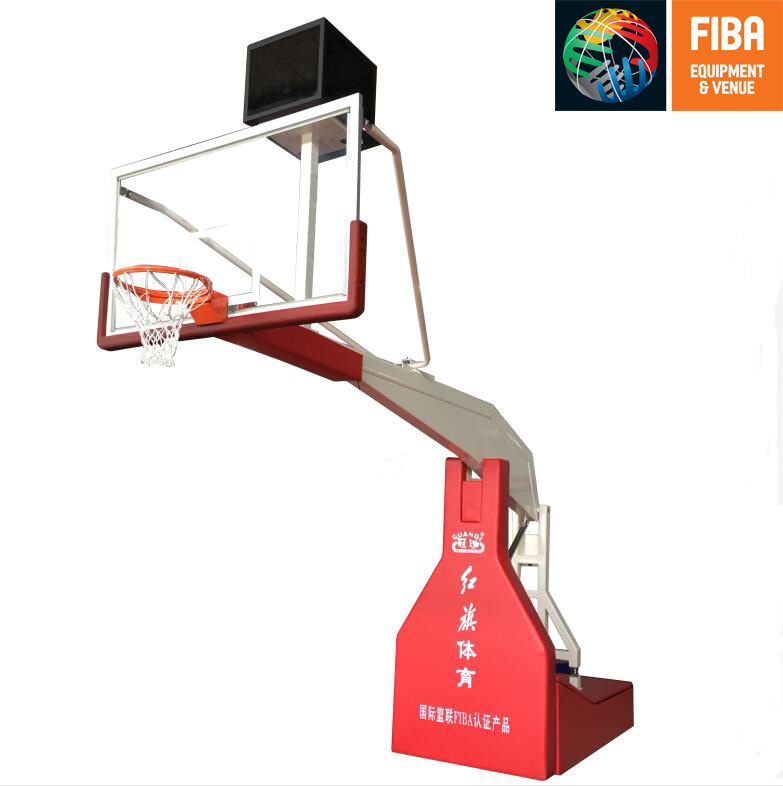 HQ-F10001手動液壓籃球架 FIBA認證