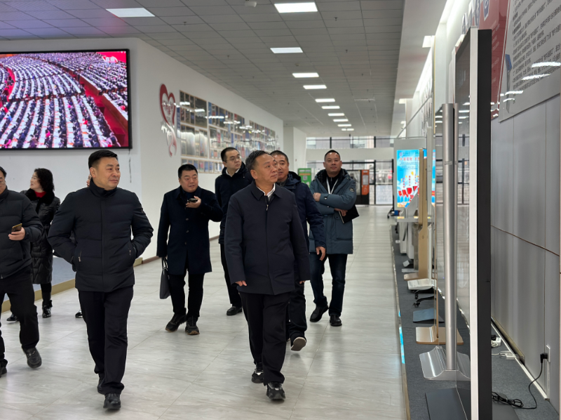 开门迎温暖|恩施州委常委、州委统战部部长田金培一行莅临维冠智显调研指导
