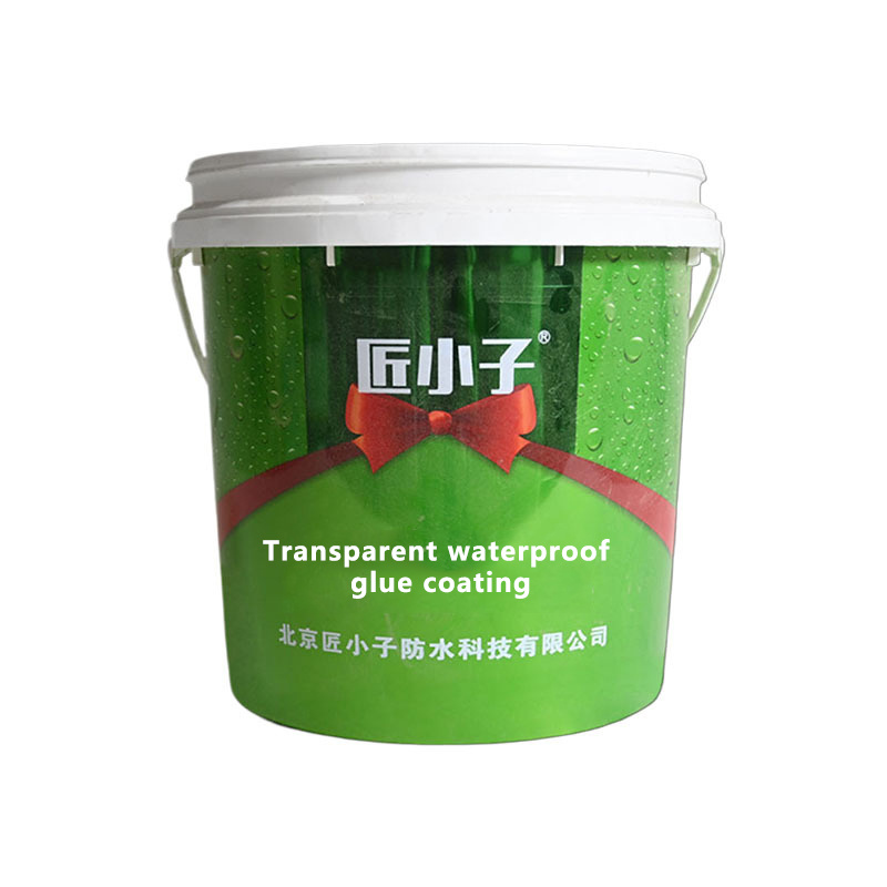 Transparent waterproof glue