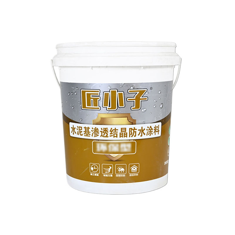 Cement-based permeable crystalline waterproof coating