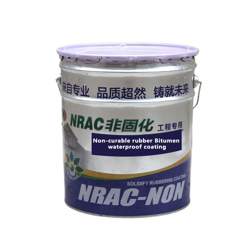 Non-curing rubber asphalt waterproof coating
