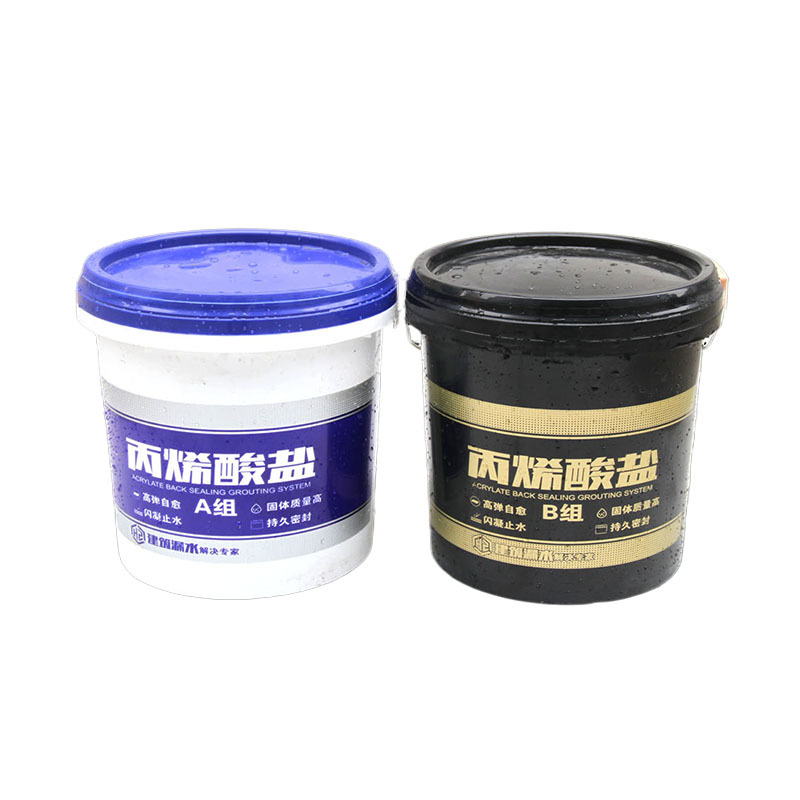 Acrylate grouting material