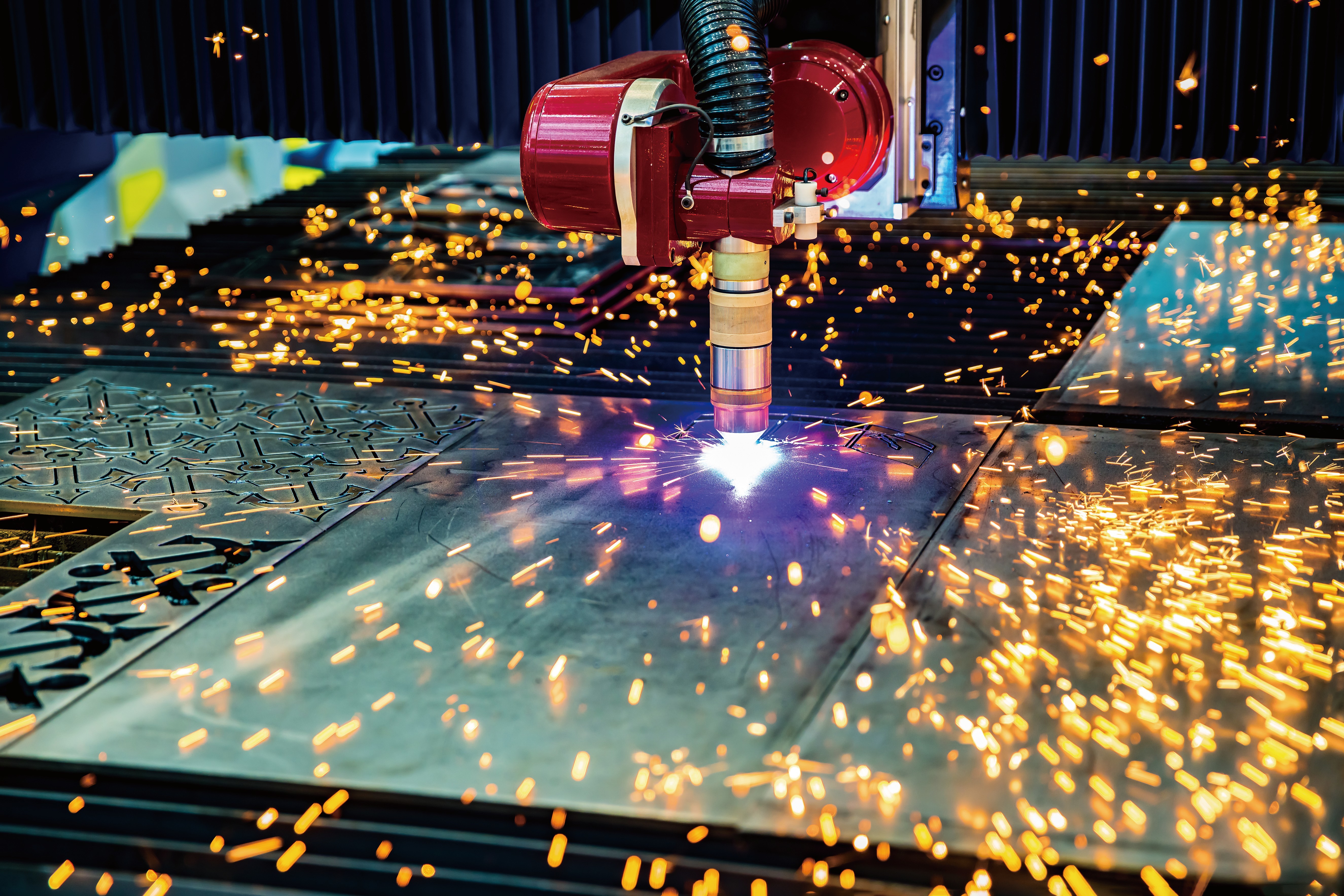 Laser cutting