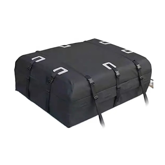 Weatherproof Soft Shell Rooftop Cargo Carrier Bag For Vehicles With Or Without Rack