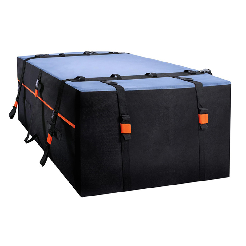 Extra Waterproof Car Rooftop Cargo Carrier Bag Double Weatherproof Zippers Car Roof Travel Bag
