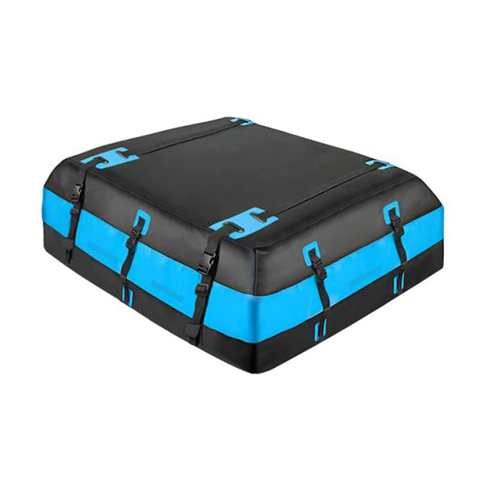 Rooftop Cargo Carrier 21 Cubic Feet Soft-Shell Roof Top Luggage Carrier Roofbag for All Cars with Anti-Slip Mat