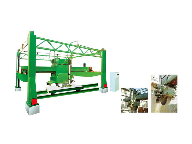 The four-column bidirectional saw is an efficient wood processing equipment