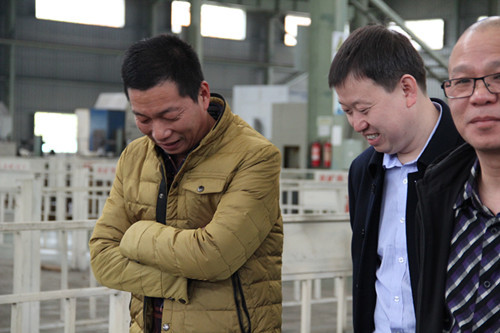中國煤炭科工集團高管來我公司進行技術交流