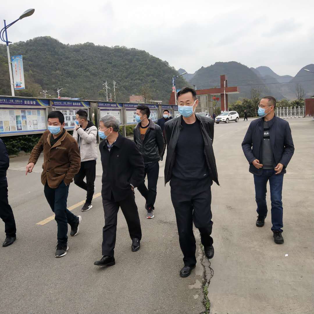 杨朝晖副厅长来公司检查指导工作
