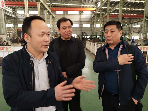 山西汾西集團正今煤業(yè)有限公司來我公司考察并洽談業(yè)務