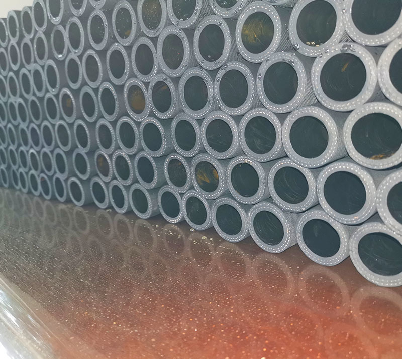 Fabric rubber hose