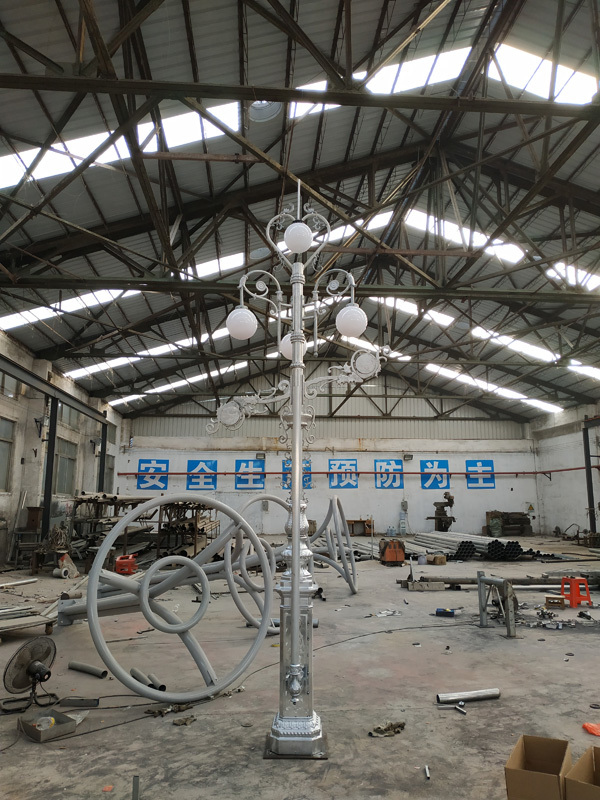 Dongguan Huawei headquarters intelligent barrier street lamp Dongguan Huawei headquarters intelligent barrier street lamp