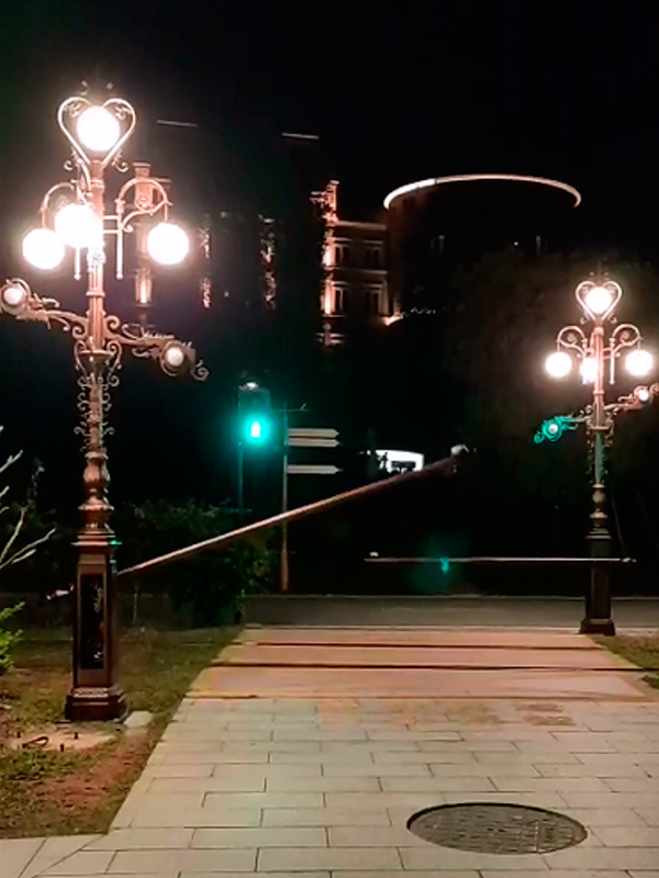Dongguan Huawei headquarters intelligent barrier street lamp Dongguan Huawei headquarters intelligent barrier street lamp