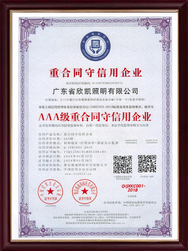 Contract-abiding and trustworthy enterprises Contract-abiding and trustworthy enterprises