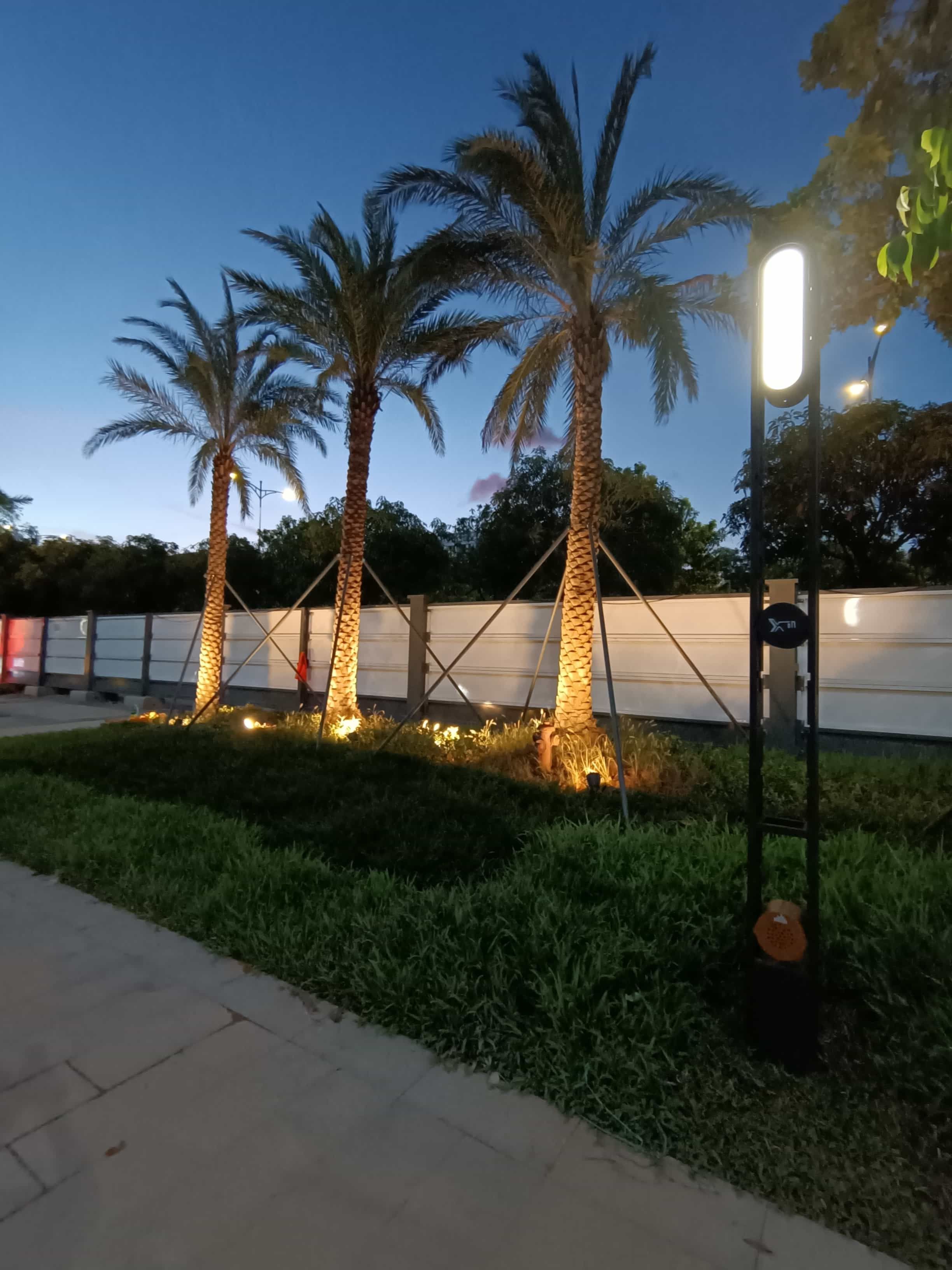 Shenzhen Pingshan Research Base Smart Street Lamp-Smart Garden Lamp Shenzhen Pingshan Research Base Smart Street Lamp-Smart Garden Lamp