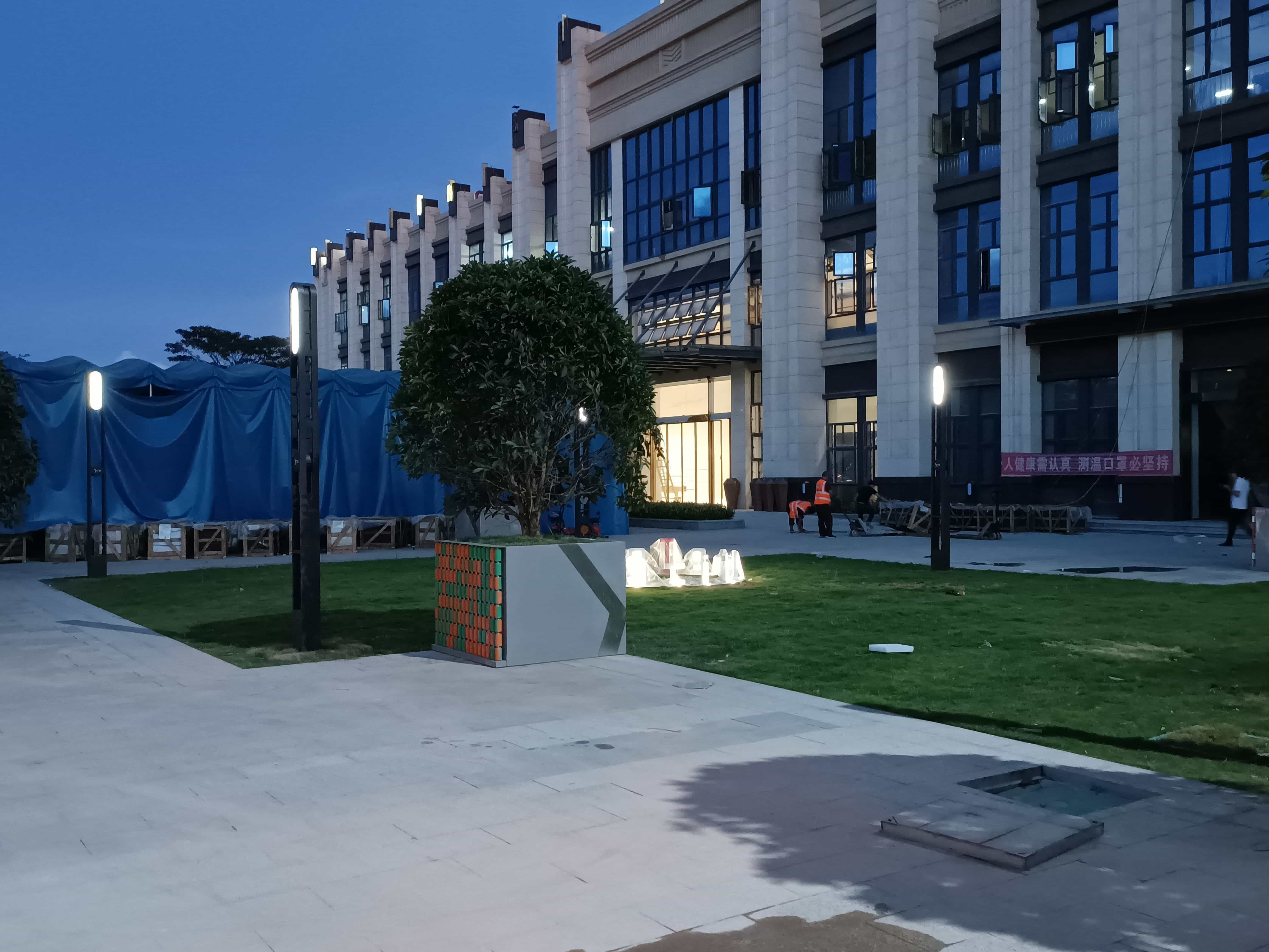 Shenzhen Pingshan Research Base Smart Street Lamp-Smart Garden Lamp Shenzhen Pingshan Research Base Smart Street Lamp-Smart Garden Lamp