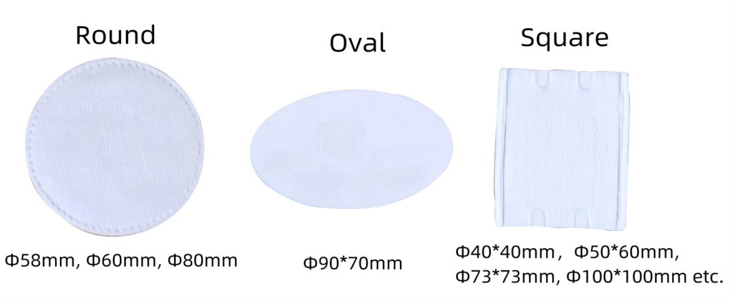 Cotton Pad Styles and Size Cotton Pad Styles and Size