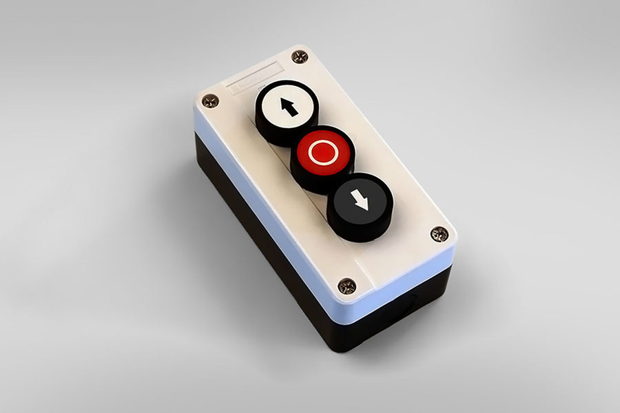 EWS1009 Three-key push button switch