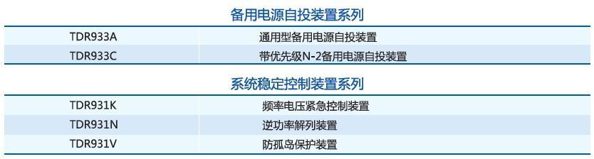 TDR930系列安全自動裝置