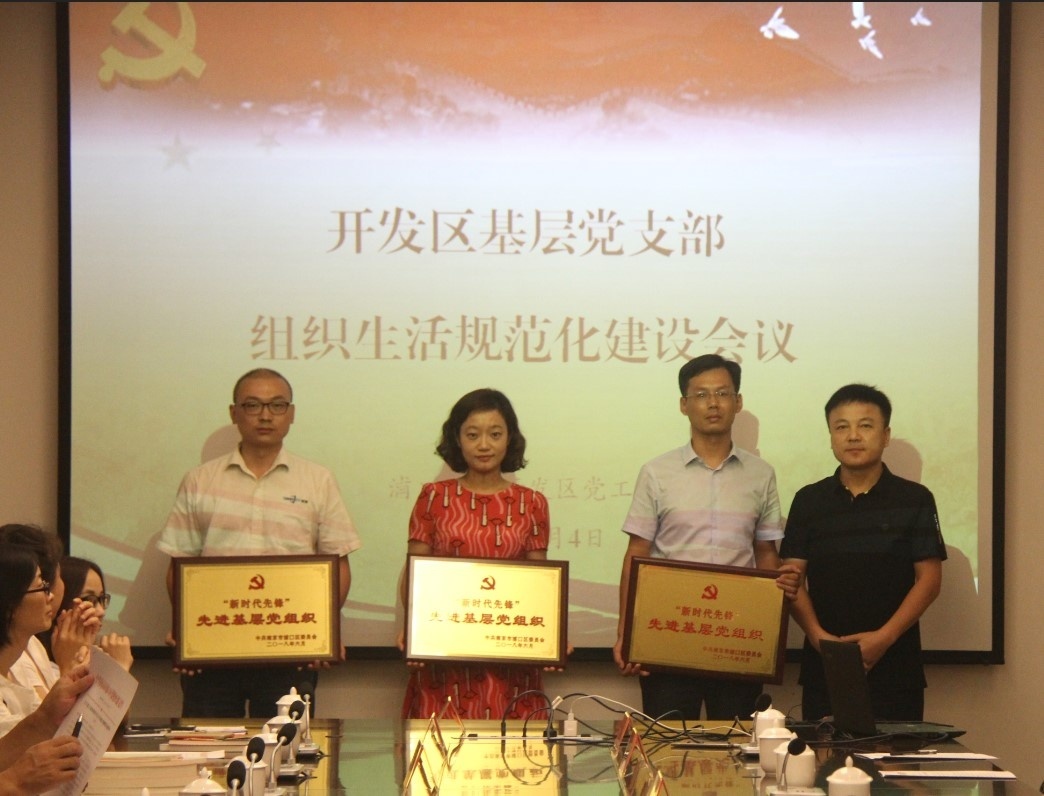 以黨建統領 為發展聚力丨熱烈慶祝鈦能科技黨支部榮獲“新時代先鋒”稱號！