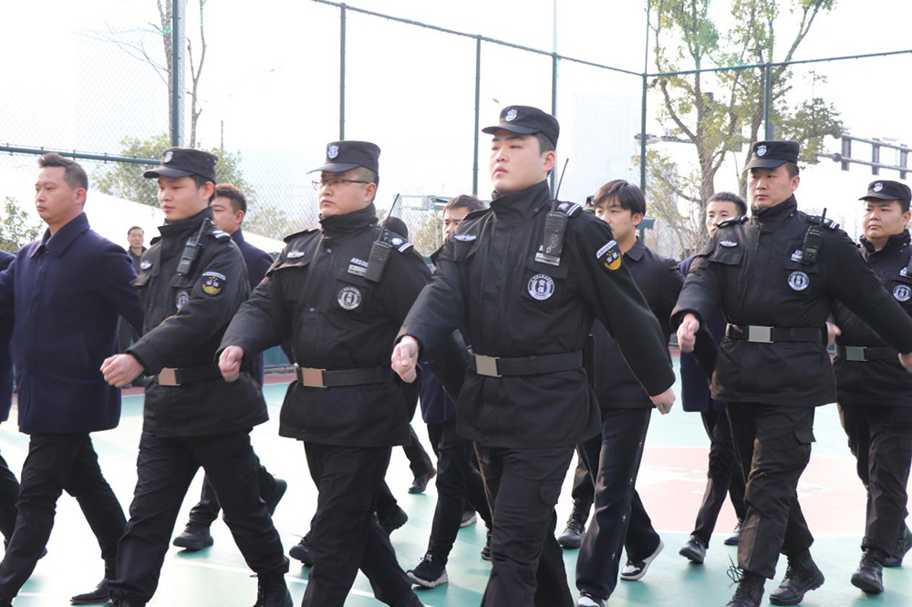 公司驻市民中心执勤点