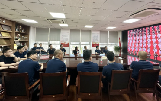 铭记烽火岁月，守护和平荣光 ——市安保集团组织观看“九.三”盛大阅兵